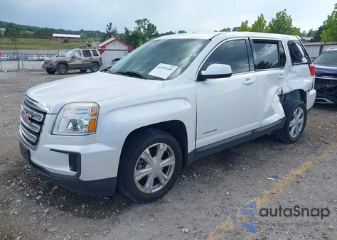 2017 GMC Terrain Sle-1 из США, поврежденный, VIN 2GKALMEK4H6277593